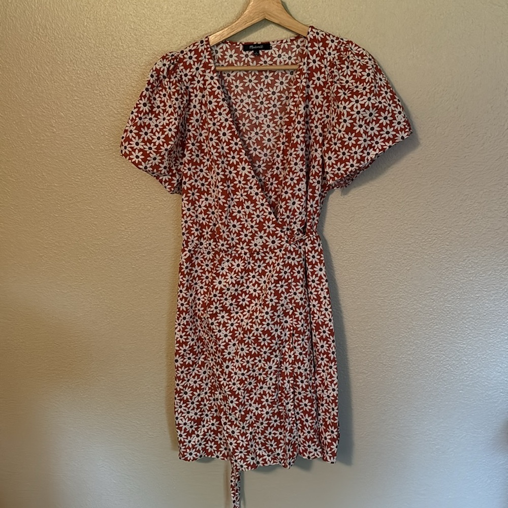 Floral Madewell Wrap Dress